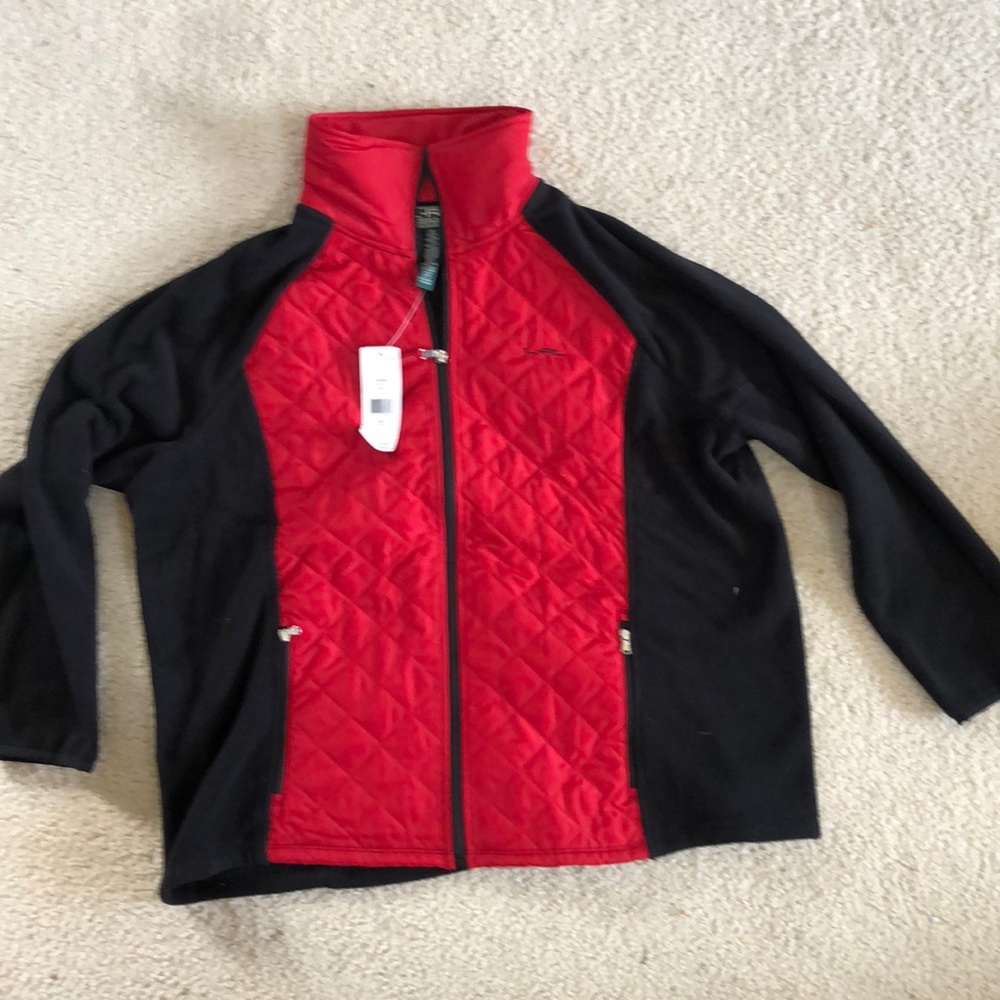 Lauren Active red/black jacket